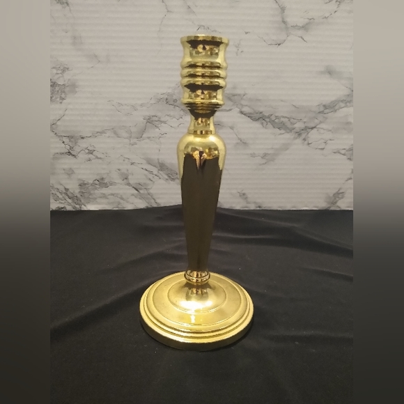 Baldwin Solid Brass Candlestick - Picture 3 of 5